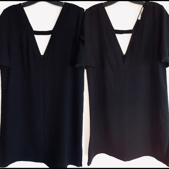 Jack By BB Dakota Black Dress Sz M - Picture 3 of 4